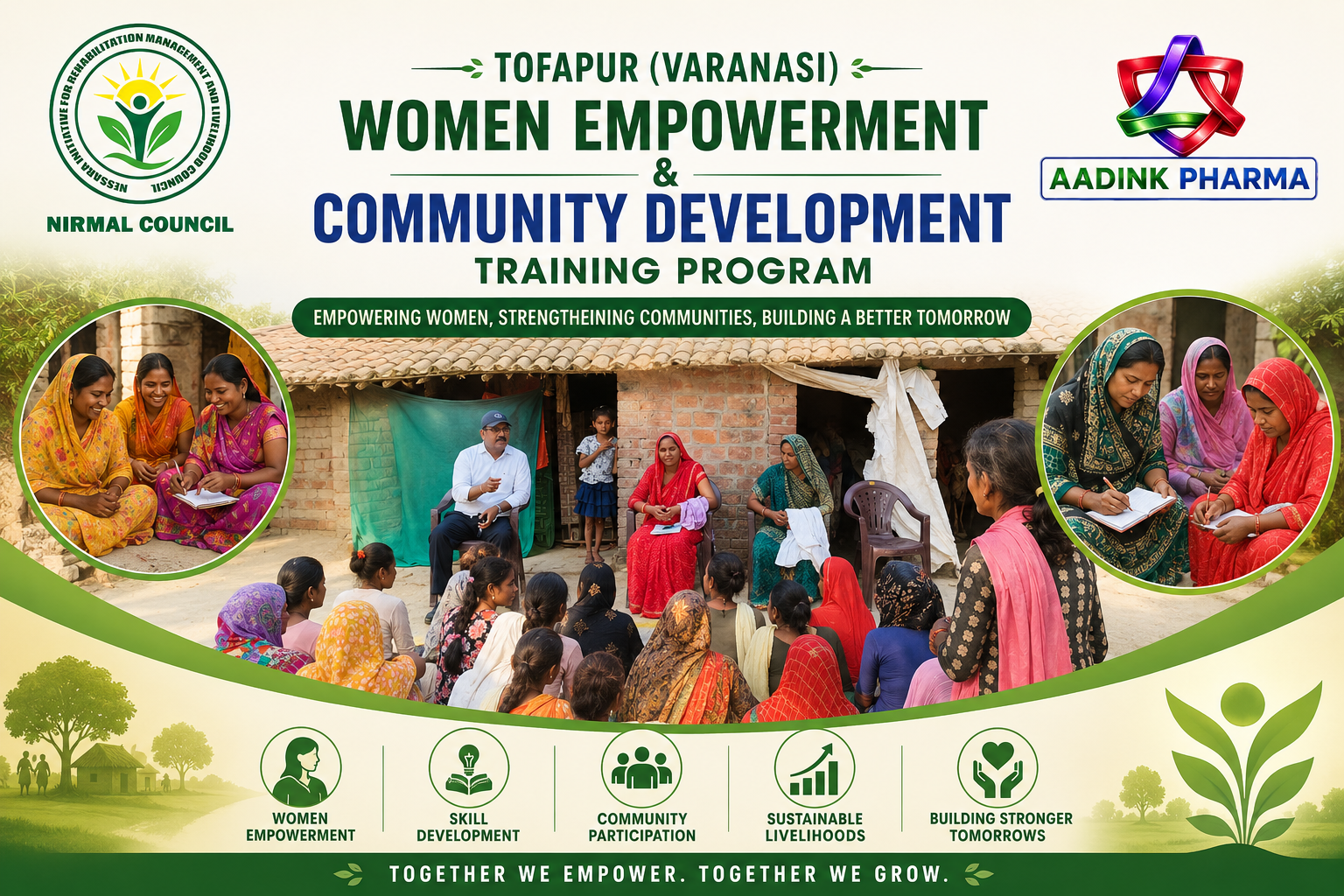 Women Empowerment & Community Development Training Program, Tofapur (Varanasi)